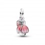 Pandora Two-Tone Blooming Flower Dangle Charm
