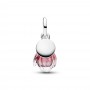 Pandora Two-Tone Blooming Flower Dangle Charm