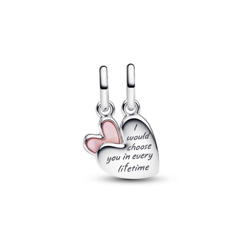 Pandora Splittable Mother & Daughter Dangle Charm Pandora Splittable Mother & Daughter Dangle Charm