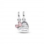 Pandora Splittable Mother & Daughter Dangle Charm Pandora Splittable Mother & Daughter Dangle Charm
