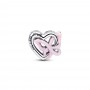 Pandora Entwined Heart & Butterfly Charm