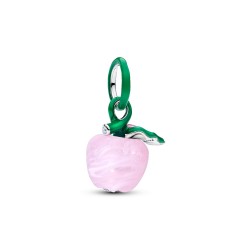 Pandora Murano Pink Apple Charm Pandora Murano Pink Apple Charm