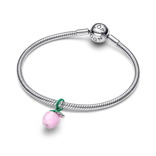Pandora Murano Pink Apple Charm Pandora Murano Pink Apple Charm