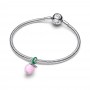 Pandora Murano Pink Apple Charm Pandora Murano Pink Apple Charm