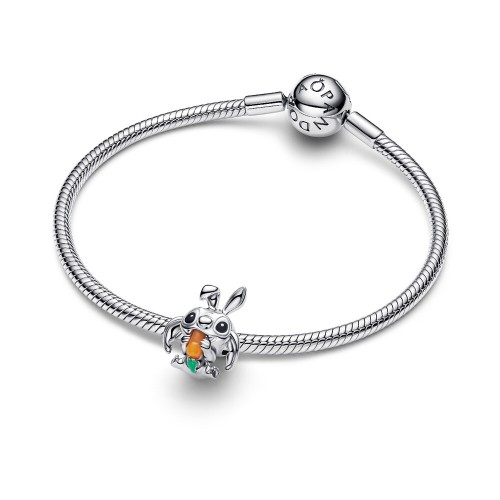 Pandora Disney Stitch Easter Bunny Charm