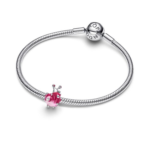 Pandora Pink Snail Charm