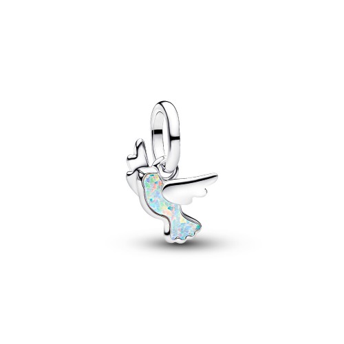 Pandora White Dove Mini Dangle Charm Pandora White Dove Mini Dangle Charm