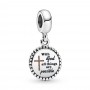 Pandora With God all things are possible Dangle Charm