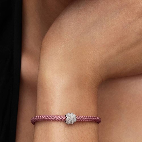 Pandora Textured Clover Mini Charm