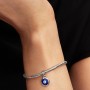 Pandora Engravable Evil Eye Murano Glass Mini Dangle Charm Pandora Engravable Evil Eye Murano Glass Mini Dangle Charm