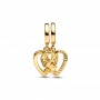 Pandora Splittable Puzzle Piece Hearts Dangle Charm Pandora Splittable Puzzle Piece Hearts Dangle Charm