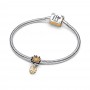 Pandora Disney Princess Tiana Water Lily Lab-grown Diamond Charm Pandora Disney Princess Tiana Water Lily Lab-grown Diamond Charm