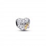 Pandora Bridgerton Honeycomb & Bee Heart Charm