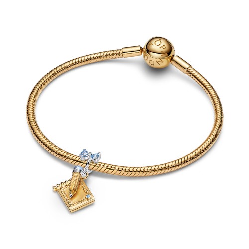 Pandora Bridgerton Dance Card & Pencil Dangle Charm