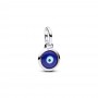 Pandora Engravable Evil Eye Murano Glass Mini Dangle Charm Pandora Engravable Evil Eye Murano Glass Mini Dangle Charm