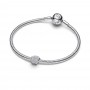Pandora Textured Clover Mini Charm