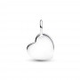 Pandora January Engravable Red Stone Heart Dangle Charm Pandora January Engravable Red Stone Heart Dangle Charm