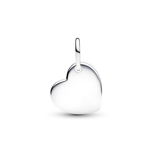 Pandora December Engravable Turquoise Blue Stone Heart Dangle Charm