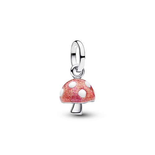 Pandora Glow-in-the-dark Mushroom Dangle Charm