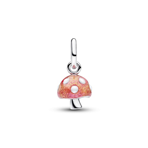 Pandora Glow-in-the-dark Mushroom Dangle Charm