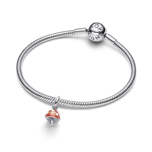 Pandora Glow-in-the-dark Mushroom Dangle Charm
