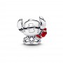 Pandora Disney Stitch Rose Murano Glass Charm Pandora Disney Stitch Rose Murano Glass Charm