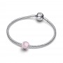 Pandora Pink Murano Glass Love Cube Charm Pandora Pink Murano Glass Love Cube Charm