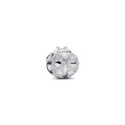 Pandora Textured Ladybird Mini Charm
