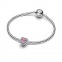 Pandora Sparkling Leveled Hearts Charm Pandora Sparkling Leveled Hearts Charm