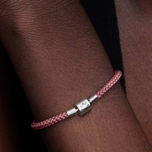 Pandora Shimmering Pink Cord Bracelet Pandora Shimmering Pink Cord Bracelet