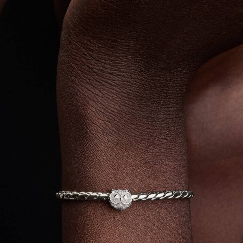 Pandora Textured Owl Mini Charm Pandora Textured Owl Mini Charm
