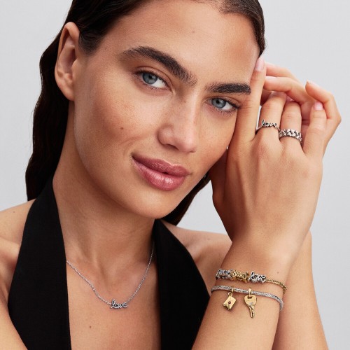 Pandora Amore Script Charm Pandora Amore Script Charm