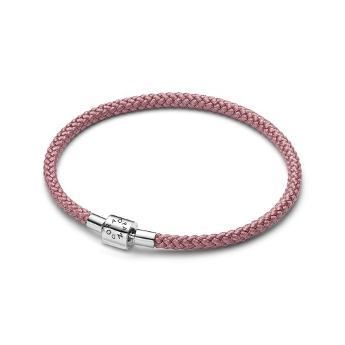 Pandora Shimmering Pink Cord Bracelet Pandora Shimmering Pink Cord Bracelet