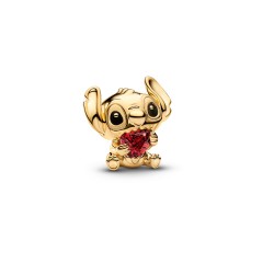 Pandora Disney Stitch Heart Charm Pandora Disney Stitch Heart Charm