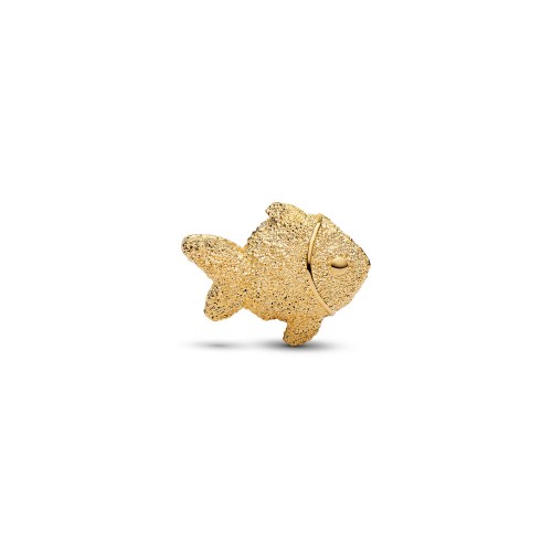 Pandora Textured Fish Mini Charm Pandora Textured Fish Mini Charm