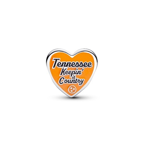 Pandora Tennessee Heart Charm Pandora Tennessee Heart Charm