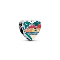 Pandora Florida Heart Charm Pandora Florida Heart Charm