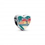 Pandora Florida Heart Charm Pandora Florida Heart Charm