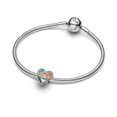 Pandora Florida Heart Charm Pandora Florida Heart Charm