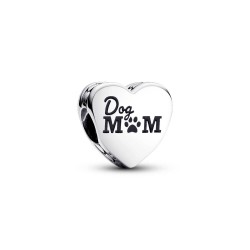 Pandora Engravable Dog Mom Heart Charm Pandora Engravable Dog Mom Heart Charm