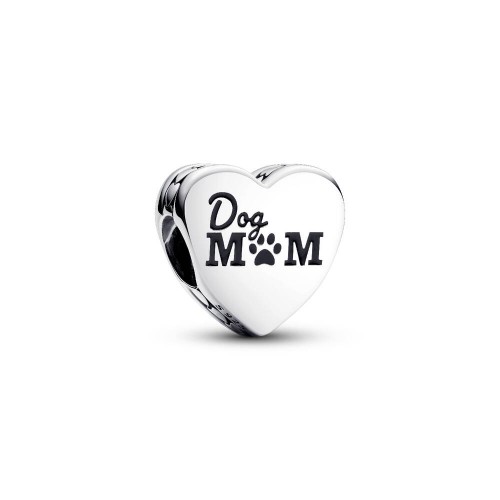 Pandora Engravable Dog Mom Heart Charm Pandora Engravable Dog Mom Heart Charm