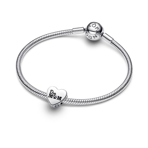 Pandora Engravable Dog Mom Heart Charm Pandora Engravable Dog Mom Heart Charm