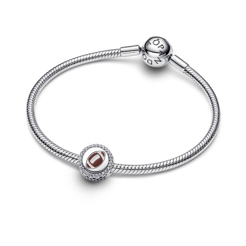 Pandora Engravable Football Charm Pandora Engravable Football Charm