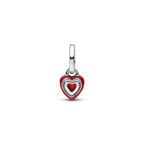 Pandora Red Chakra Heart Mini Dangle Charm Pandora Red Chakra Heart Mini Dangle Charm