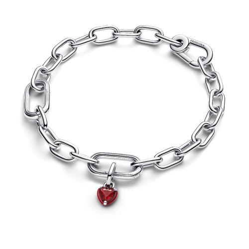 Pandora Red Chakra Heart Mini Dangle Charm Pandora Red Chakra Heart Mini Dangle Charm