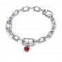 Pandora Red Chakra Heart Mini Dangle Charm Pandora Red Chakra Heart Mini Dangle Charm