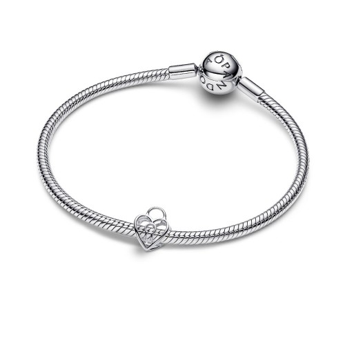 Pandora Openwork Heart Padlock Charm Pandora Openwork Heart Padlock Charm