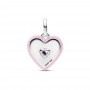 Pandora Radiating Pink Heart Medallion Charm Pandora Radiating Pink Heart Medallion Charm