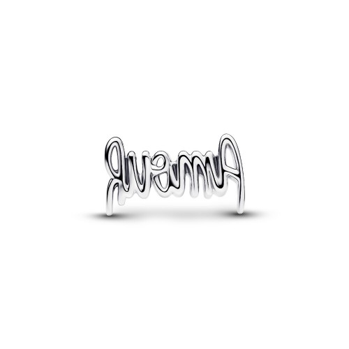 Pandora Amour Script Charm Pandora Amour Script Charm