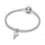 Pandora Opalescent Heart Key Dangle Charm Pandora Opalescent Heart Key Dangle Charm